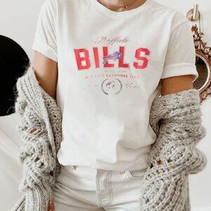 Buffalo Bills Graphic Crew Tshirt Custom Buffalo Bills Unisex Tshirt
